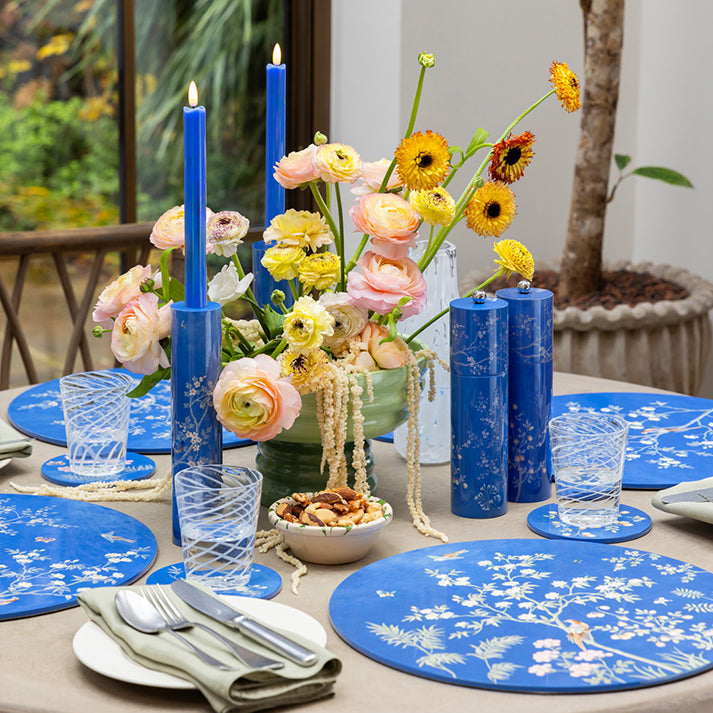 Chinoiserie Placemat Blue - Set of 4