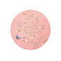 Chinoiserie Coaster Pink - Set of 4