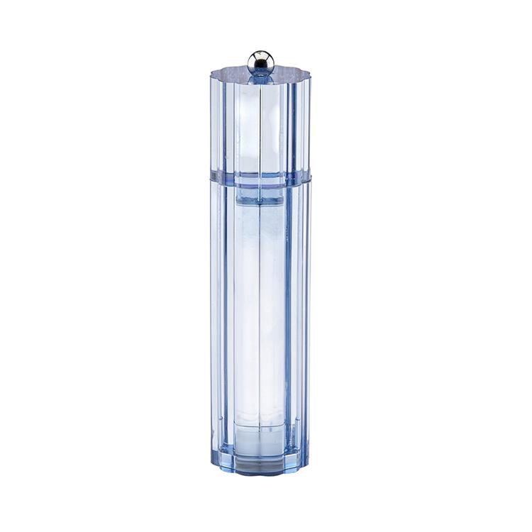 Blue Icy Flute Salt or Pepper Mill