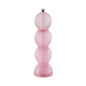 Pink Frosty Bobbin Salt or Pepper Mill