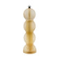 Amber Frosty Bobbin Salt or Pepper Mill