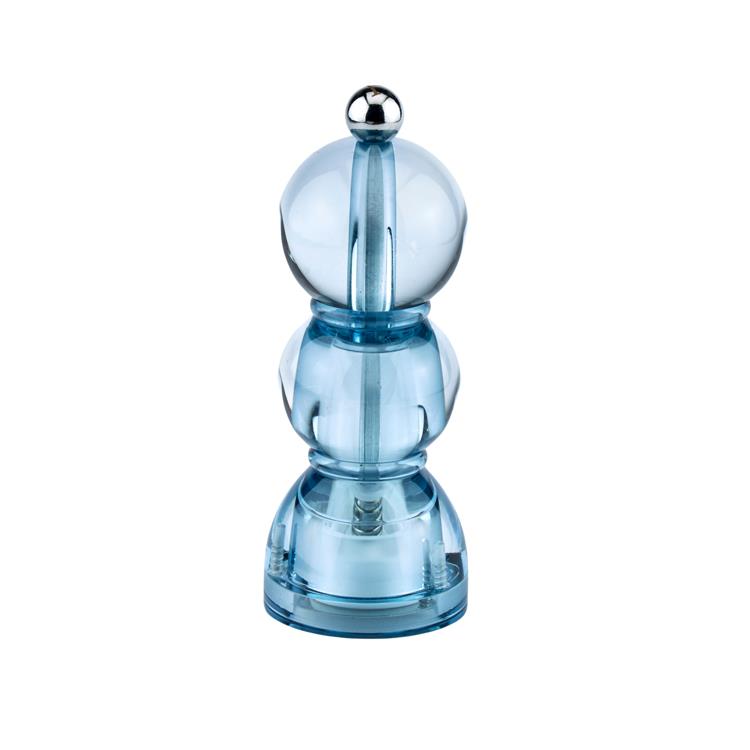 Blue Icy Mini Bob Salt or Pepper Mill