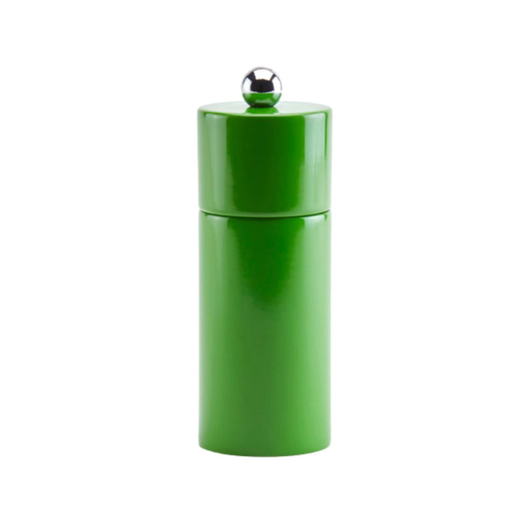 Leaf Green Mini Column Salt or Pepper Mill