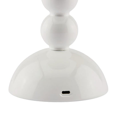 White Bobbin LED Lamp