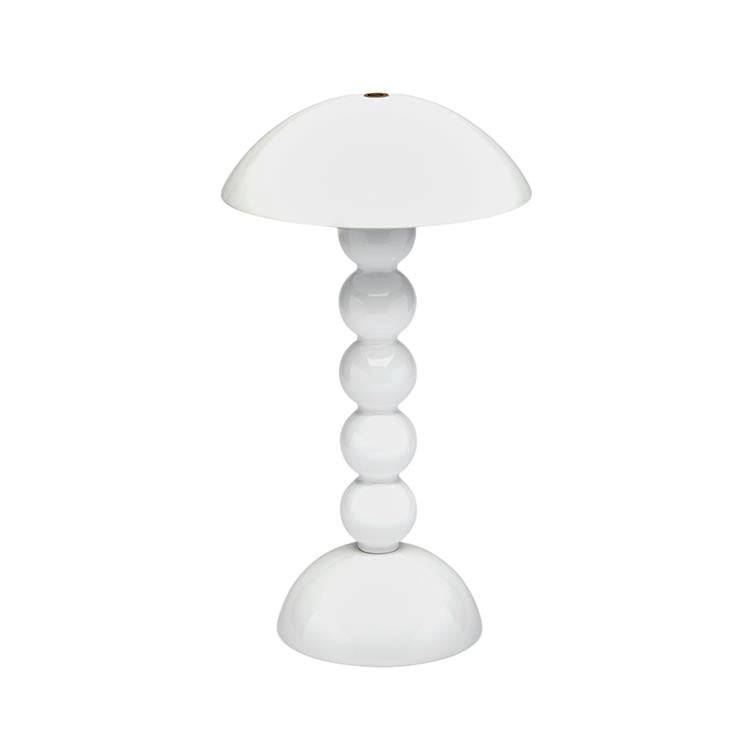 White Bobbin LED Lamp