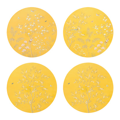 Chinoiserie Placemat Yellow - Set of 4