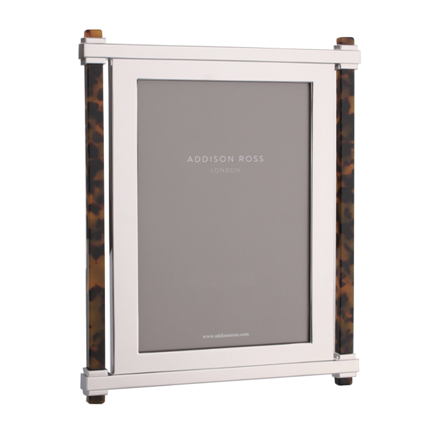 Tortoise Shell & Silver Pillar Frame