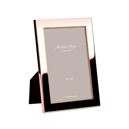 Flat Fronted Rose Gold Photo Frame - Gold Frames - Addison Ross