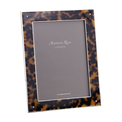 Tortoiseshell & Silver Photo Frame