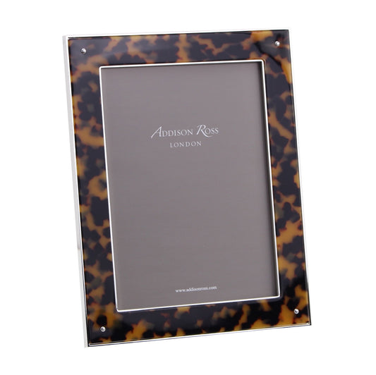 Tortoiseshell & Silver Photo Frame