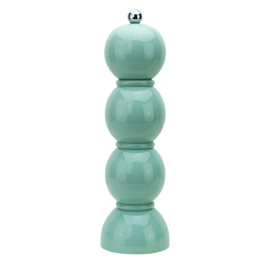 Eau de Nil Lacquer Bobbin Salt or Pepper Mill