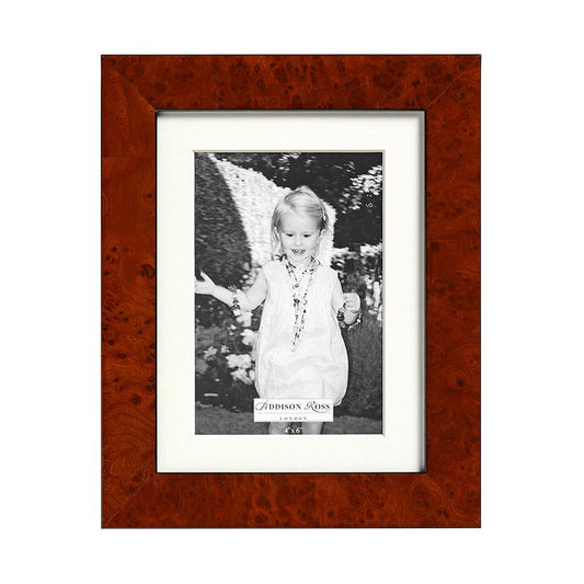 Walnut Poplar Photo Frame with Mount - Wood Frames - Addison Ross