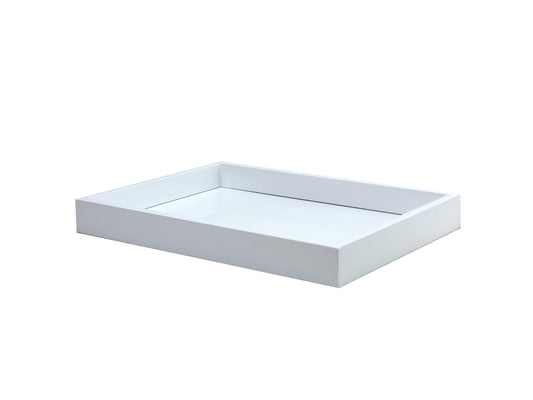 White Small Lacquered Tray