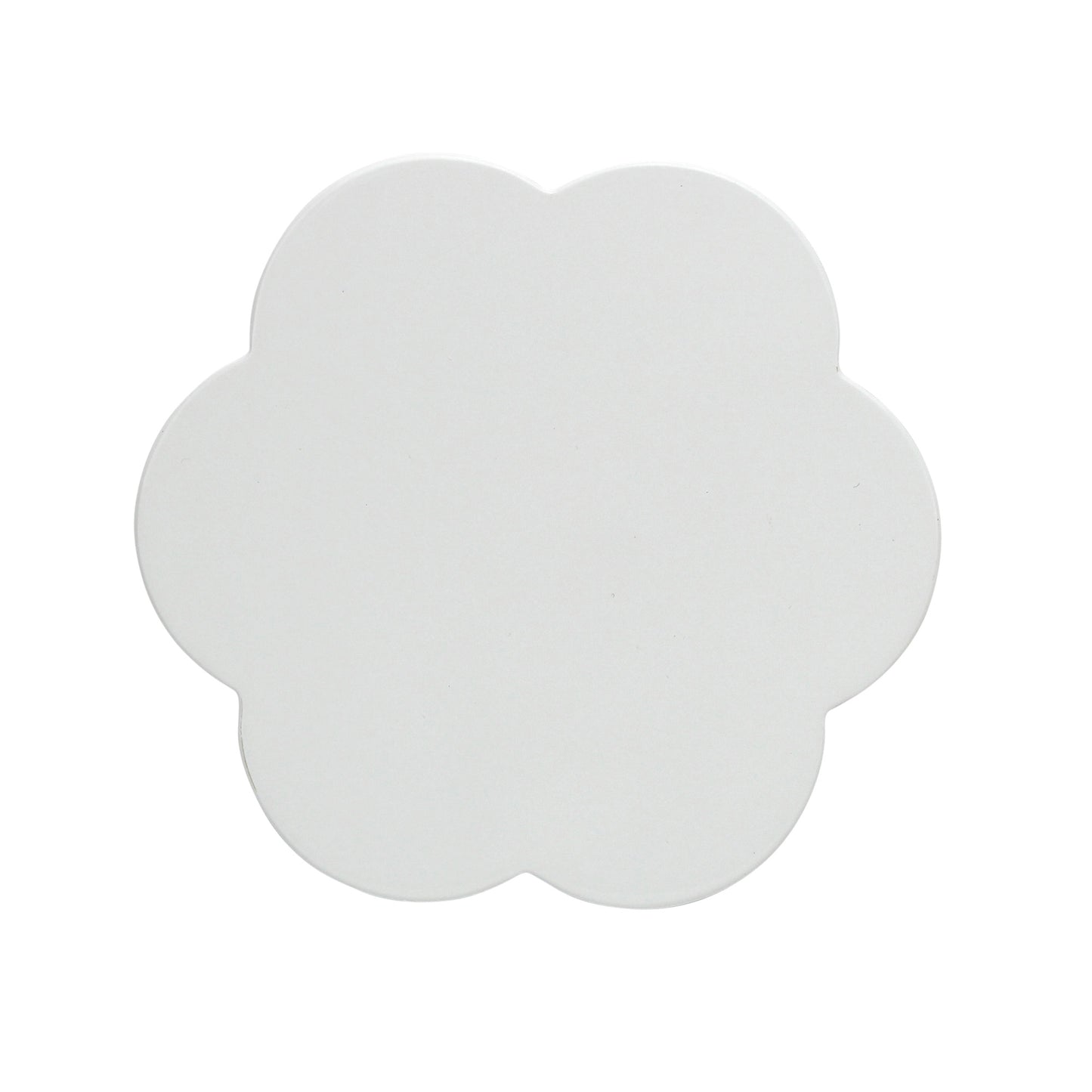 White Scallop Coasters – Set of 4