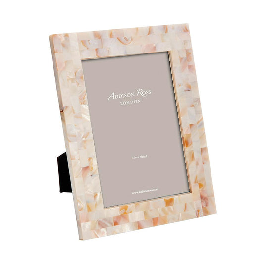 Chequer Board Mother of Pearl Photo Frame - Exotic Frames - Addison Ross